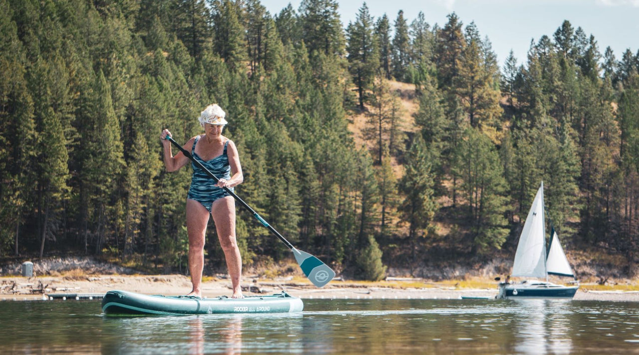 A Love of Paddle Boarding Knows No Age Limit