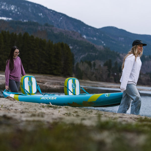 Inflatable Kayak by iROCKER™  Lifestyle