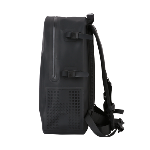 BLACKFIN Small Waterproof Backpack side view  Lifestyle