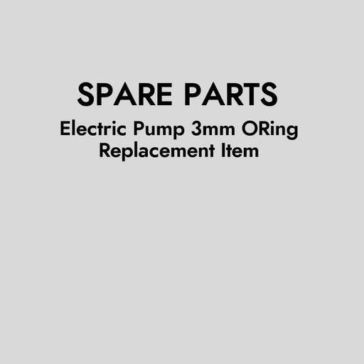 Electric Pump 3mm ORing - REPLACEMENT ITEM