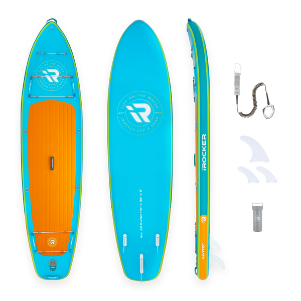 iROCKER ALL AROUND 11' 7.0  Teal Flow