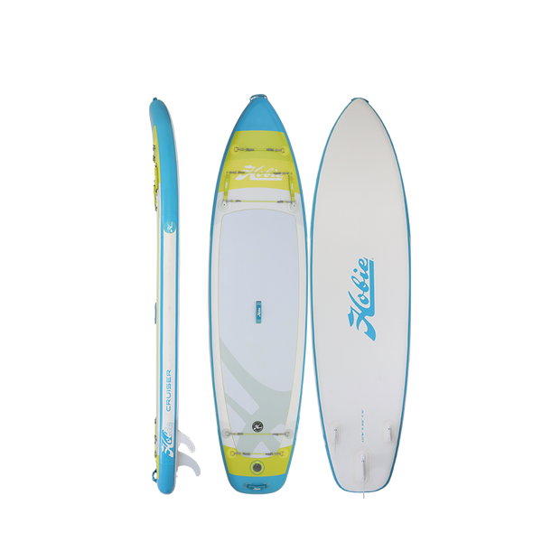 HOBIE CRUISER Inflatable Paddle Board  Blue Lime White