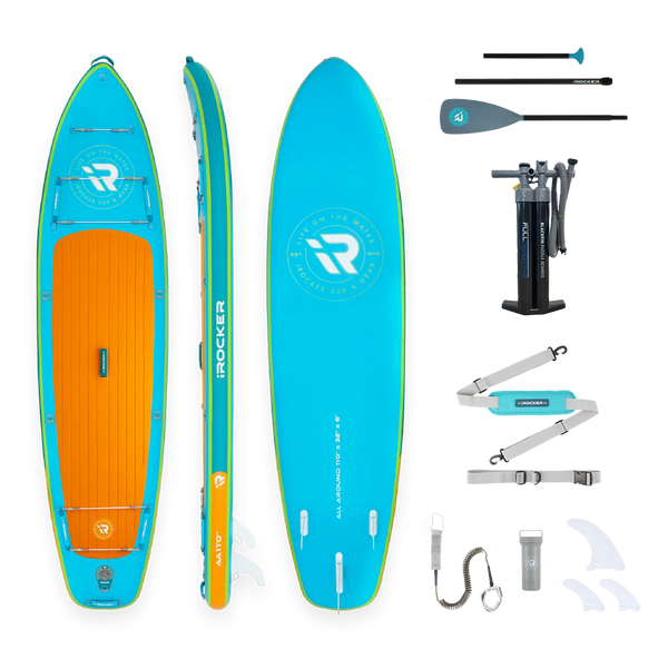 iROCKER ALL AROUND 11'  Teal Flow
