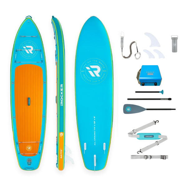 iROCKER ALL AROUND 11'  Teal Flow