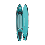 BLACKFIN MODEL V angle view | Teal Fuchsia