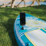 paddle board cell phone holder on action mount
