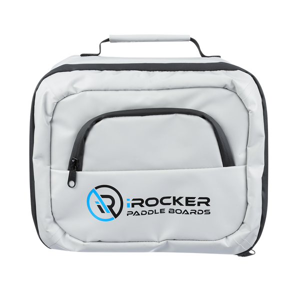Deck Bag Cooler (water-resistant) gray from the front