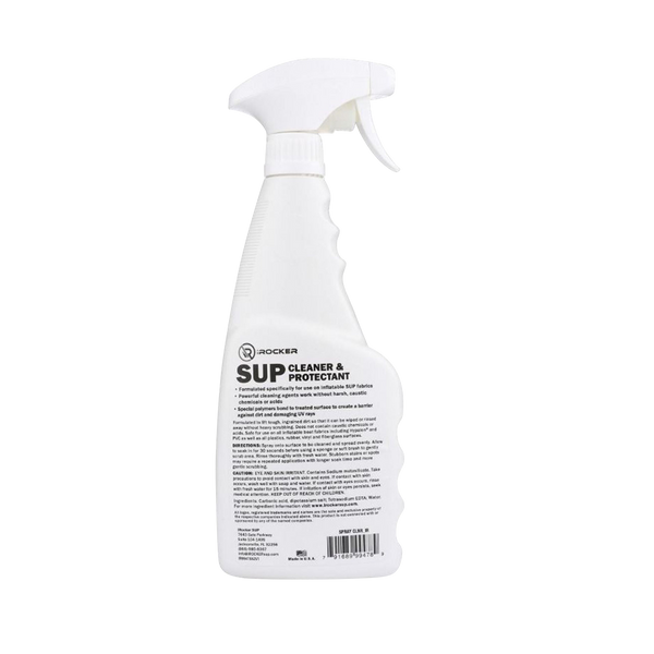 iROCKER Paddle Board Cleaner & Protectant together with the eraser